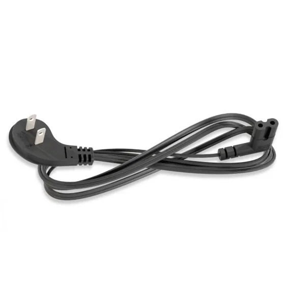 Angled Cord Low Profile Power Cable For Lg Spk5B-W, Sk5Y Subwoofer 6'
