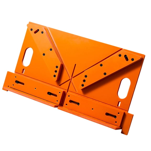 Thickened Miter Cutting Template Guide For Door Trim Molding Projects 45/90 Degree Angled Base Plate