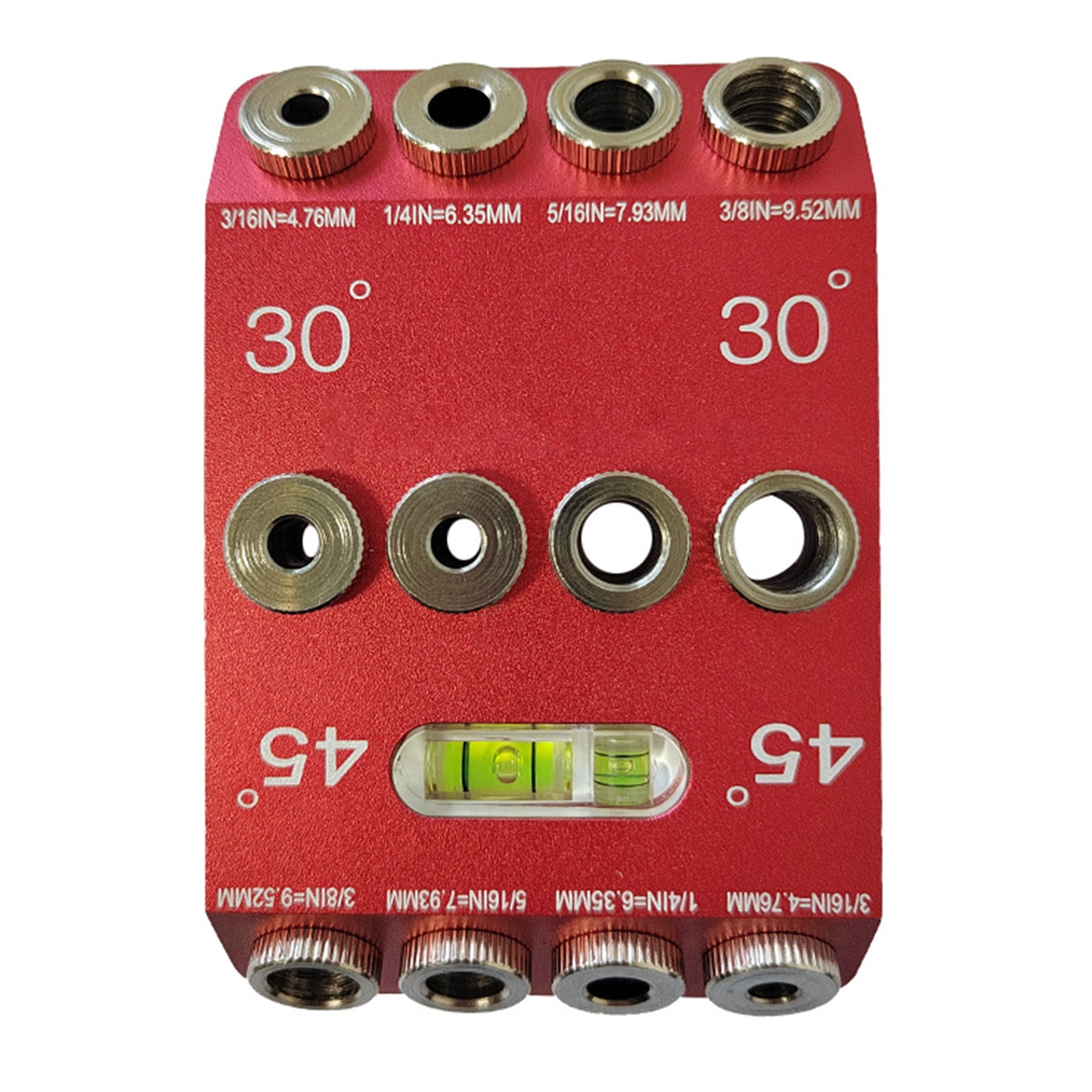 Angled Drill Guide 30 45 90 Degree Drill Jig for Straight Holes Drill Jig for Angled Holes Portable Drill Guide for Wood
