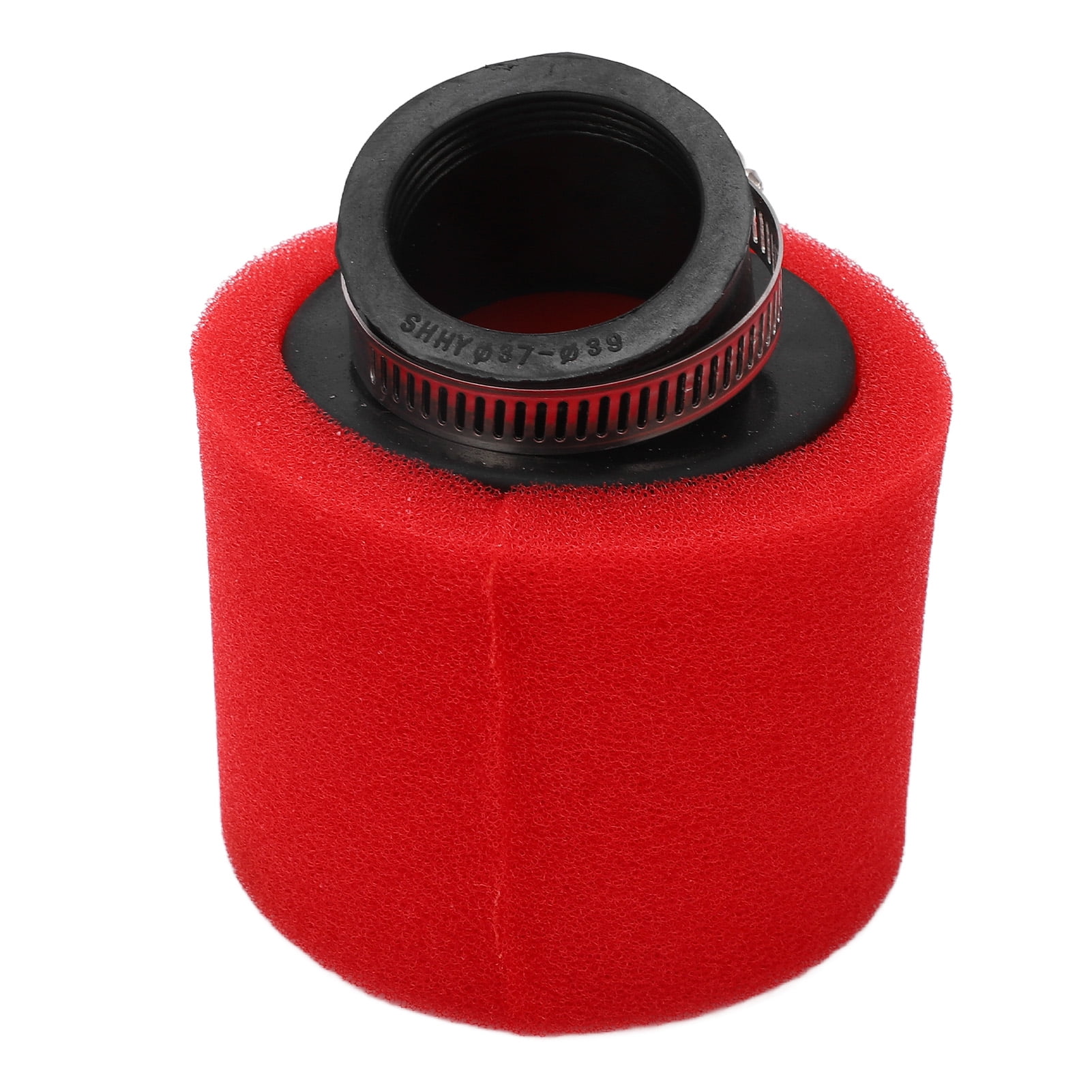 Angled Foam Air Filter, 38mm Anti Aging Durable Rubber Bent Angled Foam
