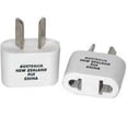 thumbnail image 1 of Franzus NW2C Angled Foreign Adapter Plug, One-Size, White, 1 of 2