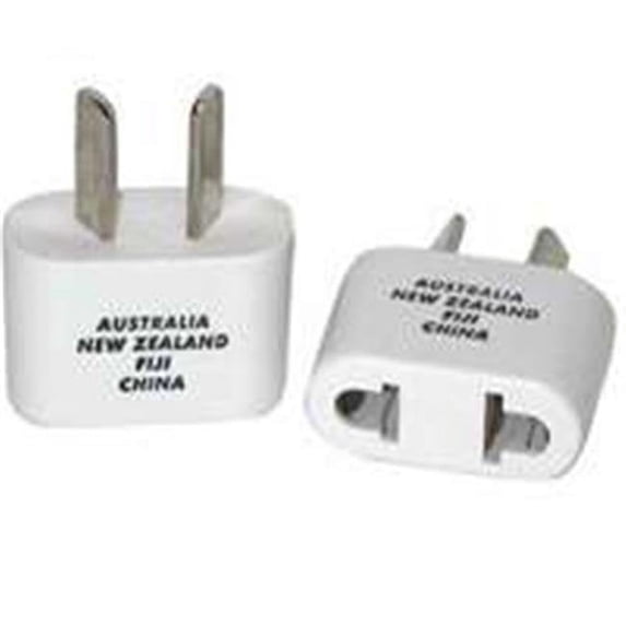 Franzus NW2C Angled Foreign Adapter Plug, One-Size, White
