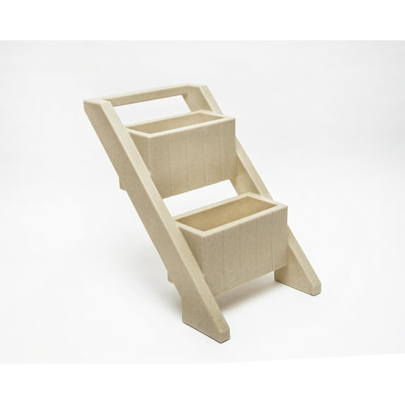 Angled Garden Bed - Sandstone