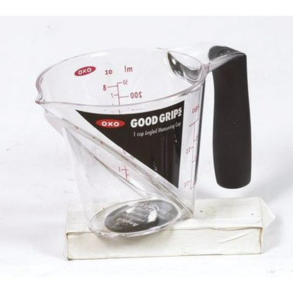 OXO Angled Measuring Cup - Plastic, Clear - 1 Cup