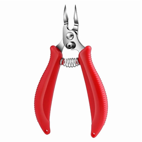 Angled Pointed Nail Clipper For Nail Grooves And Cuticles