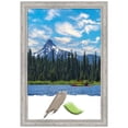 thumbnail image 1 of Angled Silver Wood Picture Frame, Photo Frame, Art Frame, 1 of 1