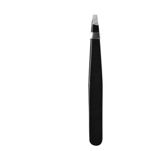 Angled Tweezers - Professional Stainless Steel Precision Slant Tip Tweezer - Perfect for Eyebrows,Great Precision for Facial Hair, Splinter and Ingrown Hair Removal