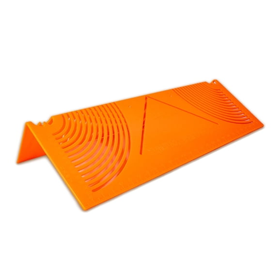 Angled and Arcs Marking Tool Precisions Pipe Cutting Guide Square Tube Round Corner Drawing Ruler Scribers