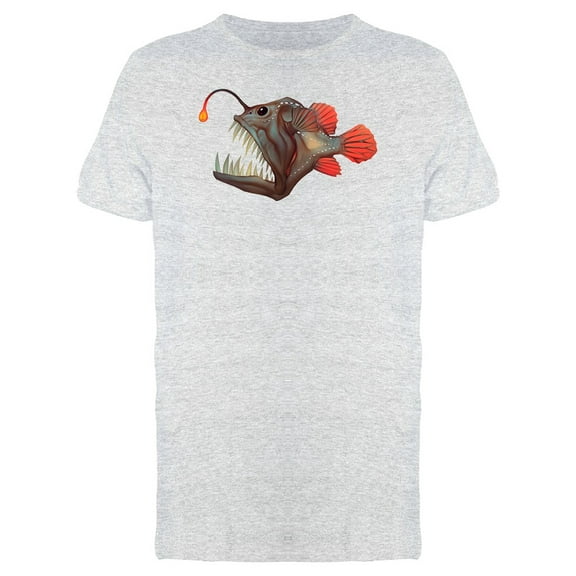 Angler Fish Deep Sea Creature Tee Men's -Image by Shutterstock