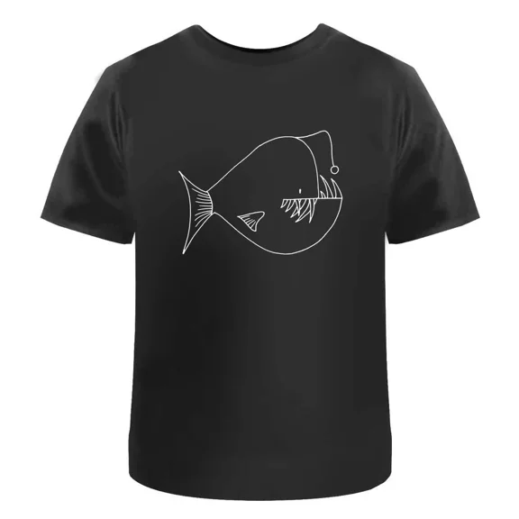 Angler Fish' Unisex T-Shirt - 100% Cotton (S-XXL) (TA029977)