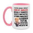 thumbnail image 1 of Angler Trump Mug, Funny Gift Idea For Angler, 11Oz Or 15Oz Ceramic Coffee Cup, 1 of 9