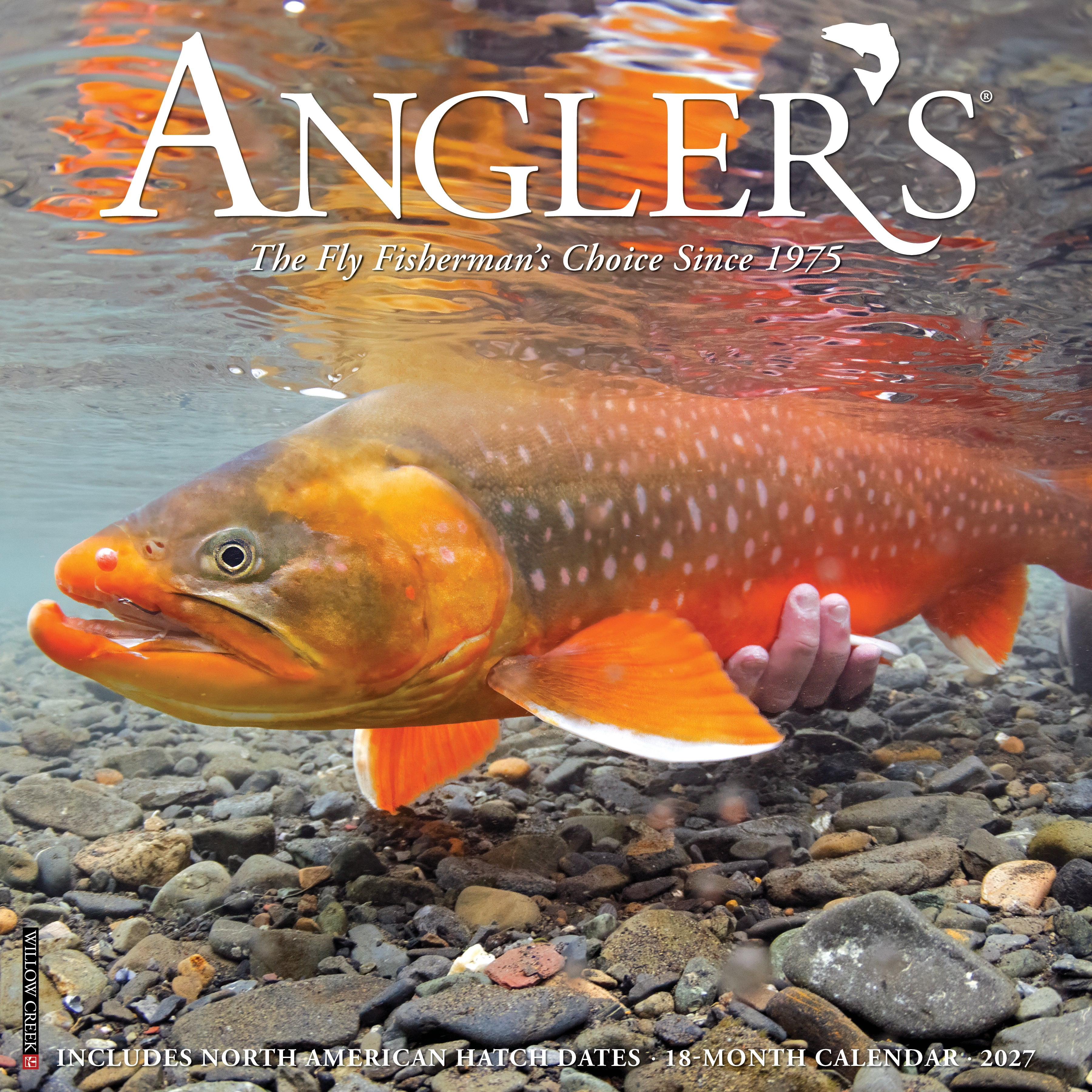 Willow Creek Press, Angler's 2027 Wall Calendar
