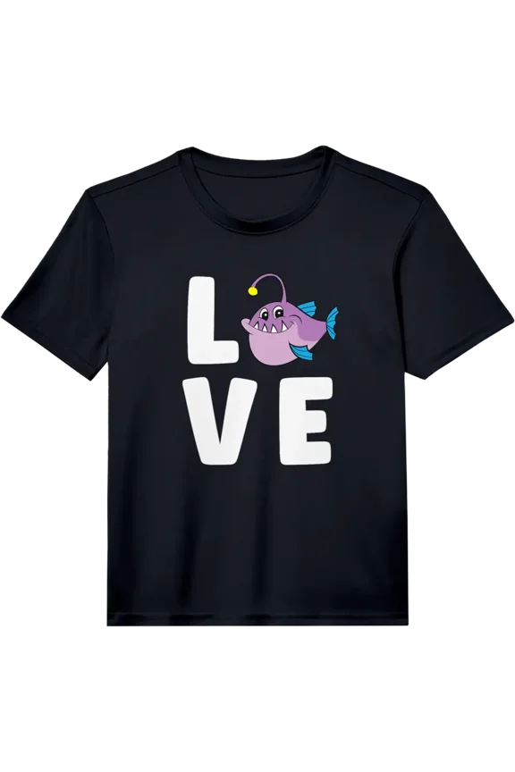 Anglerfish Lover Deep Sea Ocean I Love Anglerfish Performance T-Shirt