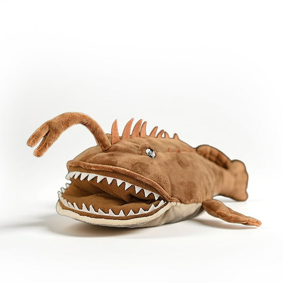 Anglerfish plush toy, Lophius americanus 11in/30cm