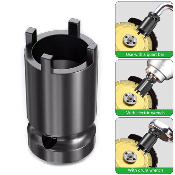 Angles Grinder Socket Electric Wrench 4 Pronged Spanner For Quick Flange Nut Removal Power Tool Maintenance