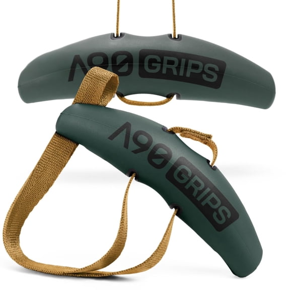 Angles90 Ranger TPU Pull Up Grips, Rotating Cable Machine Attachment for Lat Pulldowns