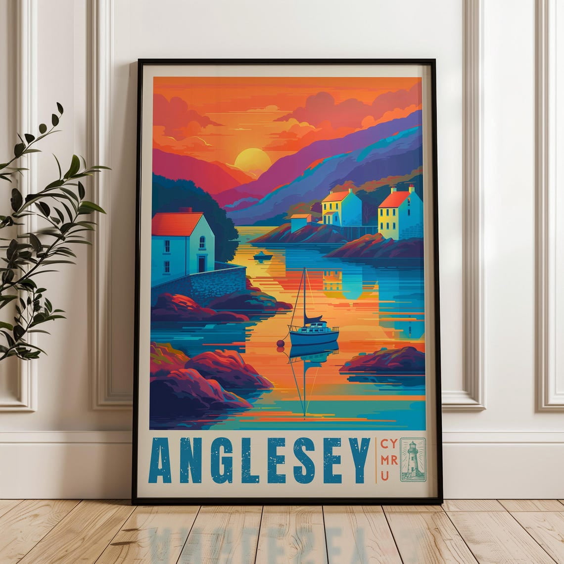 Anglesey Wales Colorful Coastal Lighthouse Wall Art Poster Walmart anglesey-wales-colorful-coastal-lighthouse-wall-art-poster-walmart