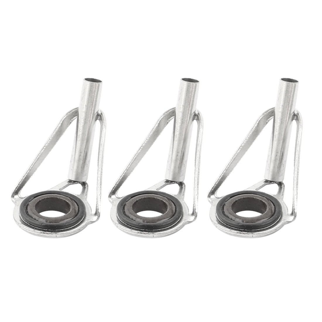 US NEW 8x Ceramic Fishing Rod Guide Tip Top Eye Ring Line Repair Kit Spin  Caster