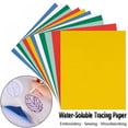 thumbnail image 1 of 10pcs Transfer Paper,Tracing Paper Copy Paper Carbon Water-Soluble Transfer Paper for Transfer Pattern on Fabric,Wood,Cross Stitch Cloth,Paper, Hand Painting, 1 of 7