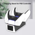thumbnail image 1 of Angmile PS5 Charging Station Fast USB PS5 Controller Charger Charger Station Dual Charging Dock for Sony Charging Cable & 2 Type C Connectors, 1 of 6