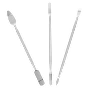 Angoily 3 in 1 Stainless Steel Crowbar Professional Opener Prying Bar Portable Disassembly Rods Repair Tools for Phone Tablet Laptop
