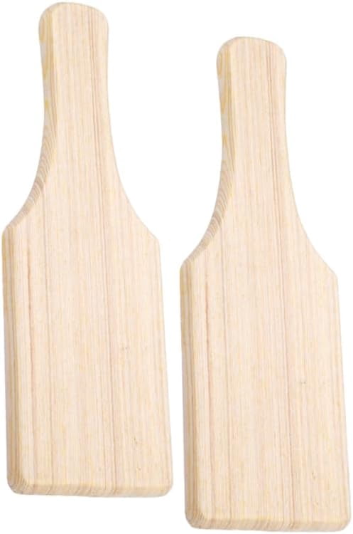 Angoily Clay Modeling Board Pottery Paddle Tool 7.67X2.55X0.59In Portable Sculpture Carving for Handmade Ceramic Supplies DIY Crafting