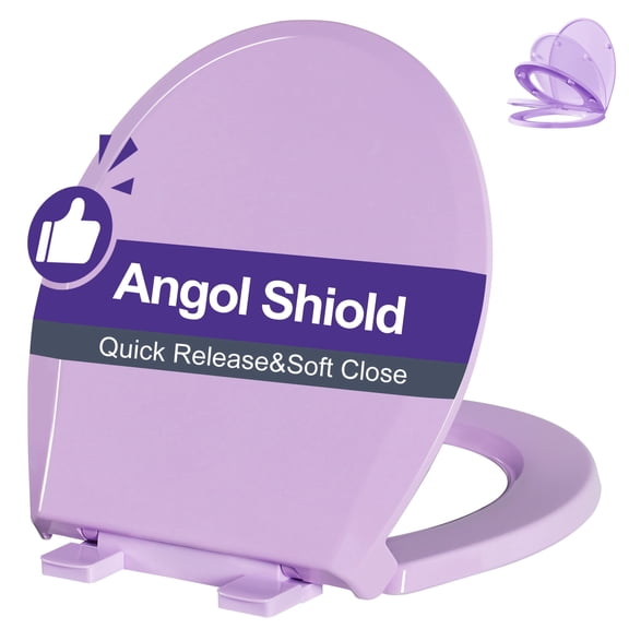 Commode Chair Round Pp Slow Close Toilet Seat (round White) - Walmart.com