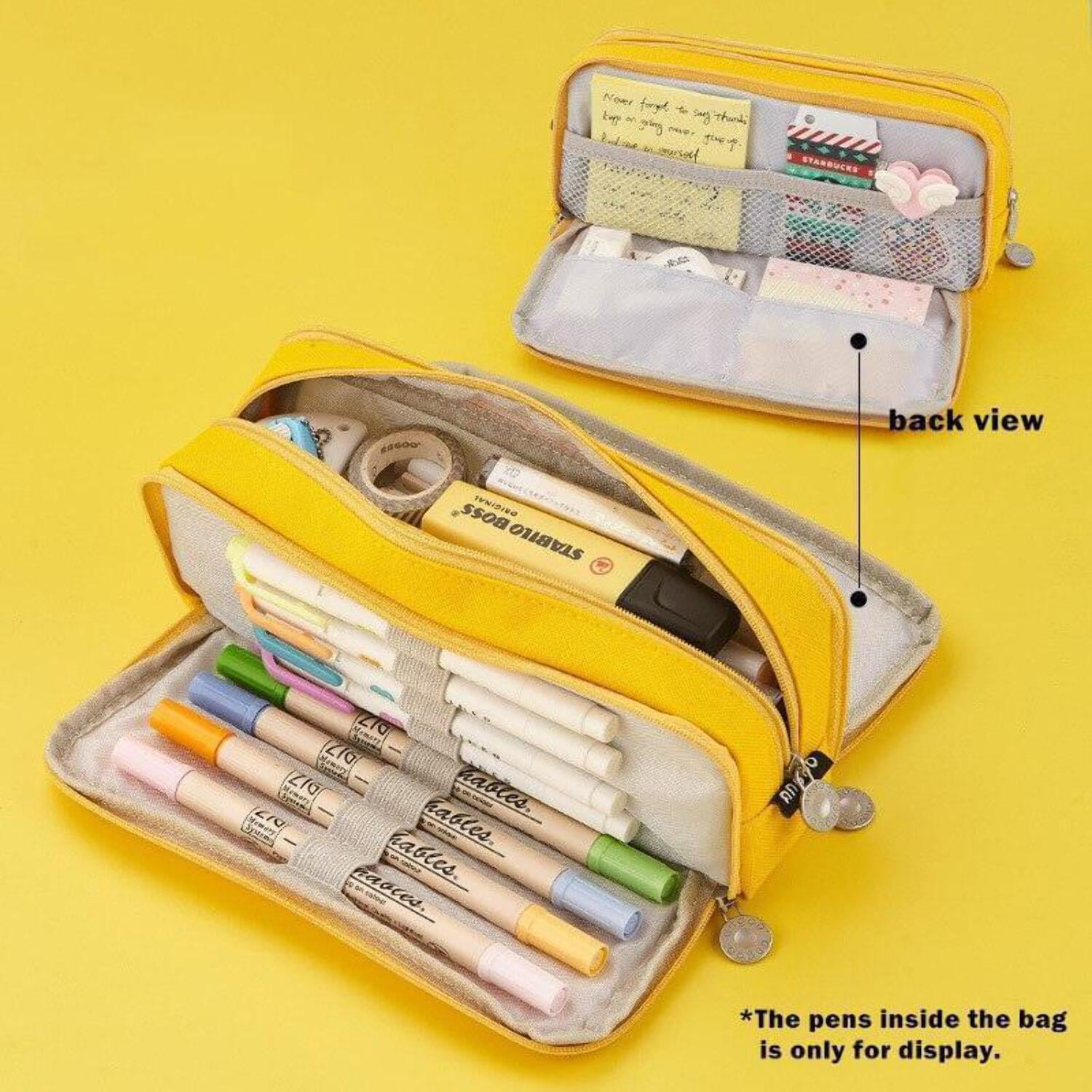 Simulation Fish-shaped Pencil Case Pencil Bag Waterproof Pencil Bag Fish  Coin Purse Novelty Pencil Bag Interesting Pencil Bag Durable Stationery Bag  G