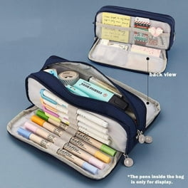Bidobibo School Supplies Gauze Mesh Pencil Case With Zipper Clear Pouch  Travel School Transparent Back To School Pencil Pouch Pencil Case