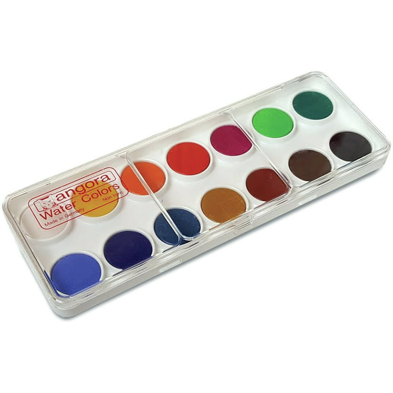 AOOKMIYA Mini Cute Cat Claw Watercolor Paint Palette Tray Professional