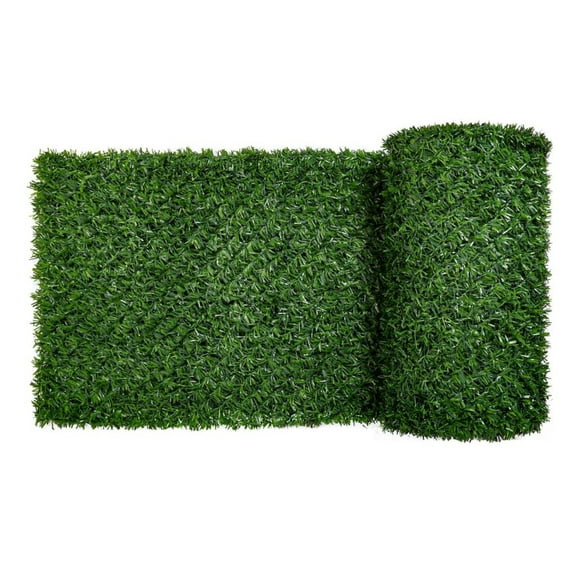 Angora Grass Fence: 6ft x 32ft, Double-Sided, Commercial Grade, Full Privacy. Cut for Custom Designs