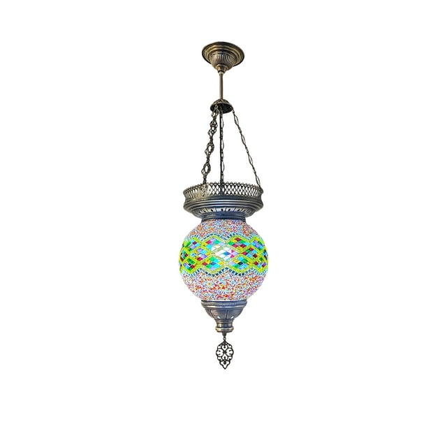 Angora Sofia Turkish Lighting | Mosaic Glass Turkish Moroccan ...