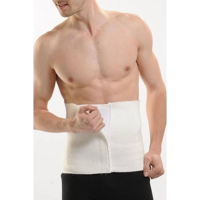 Angora Wool Velcro Waist Corset