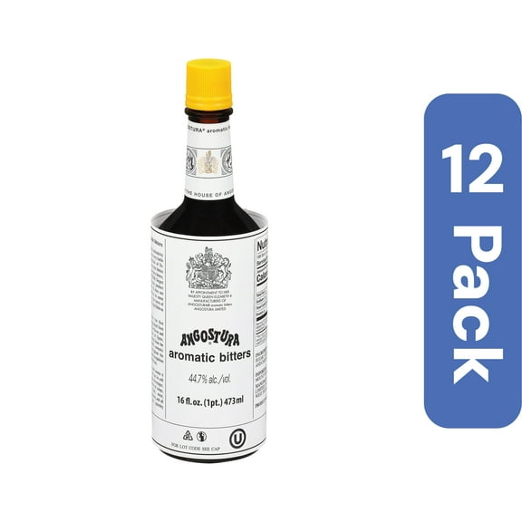 Angostura Bitters Aromatic 16 oz (Pack of 12)