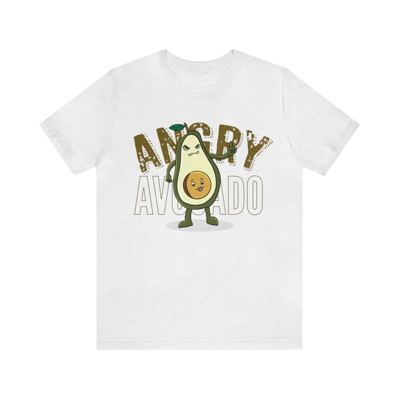 Angry Avocado Unisex Jersey Short SleeveT-shirt - Cre8ta