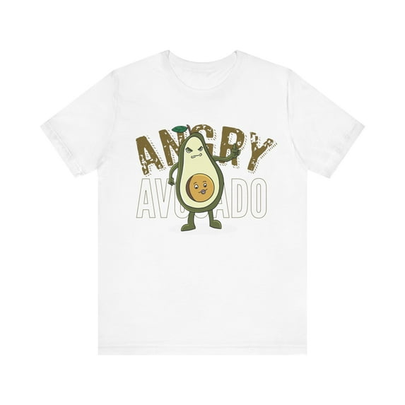 Angry Avocado Unisex Jersey Short SleeveT-shirt - Cre8ta