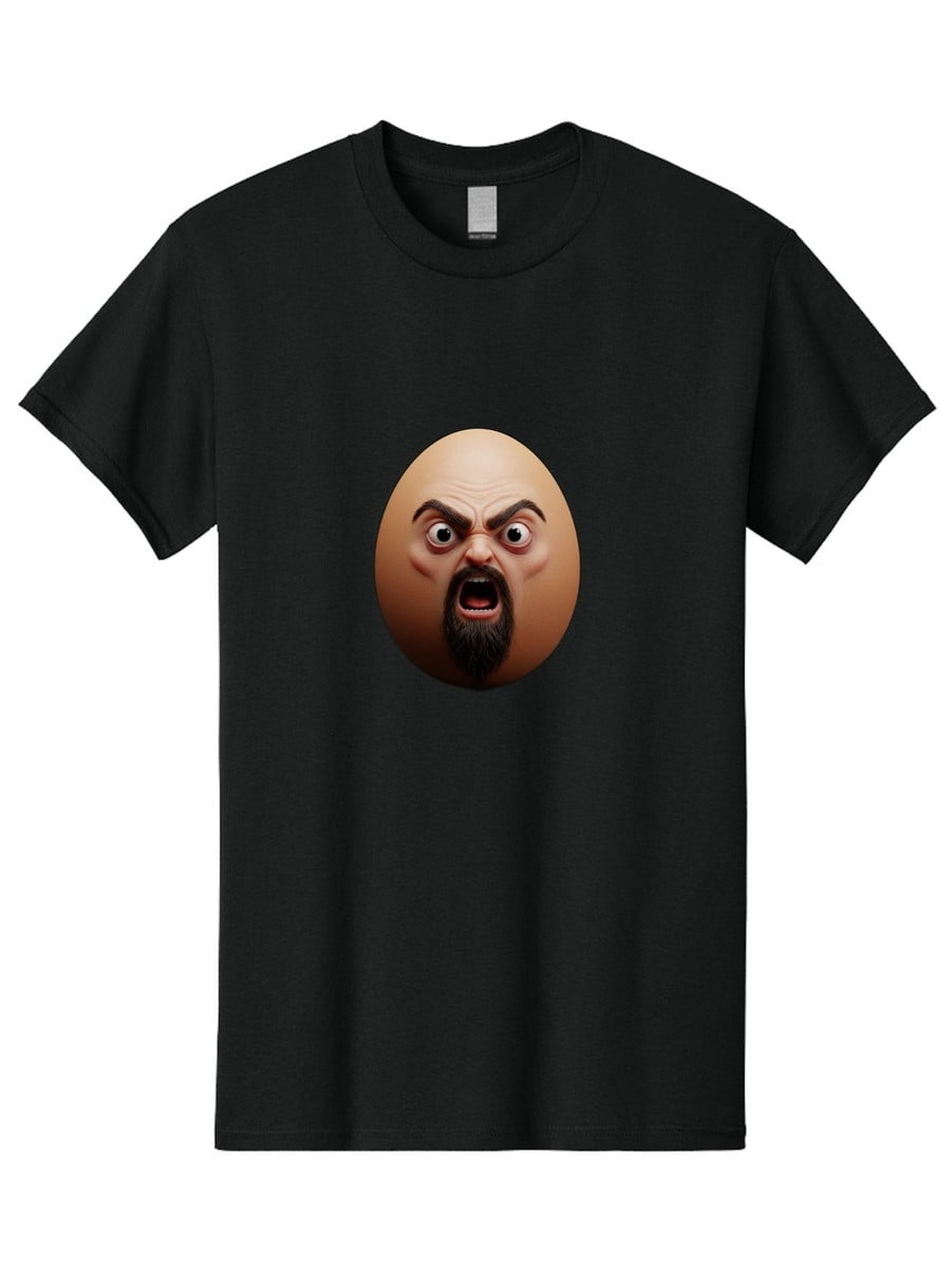 Angry Bald Man Mens Summer T-Shirt - Walmart.com