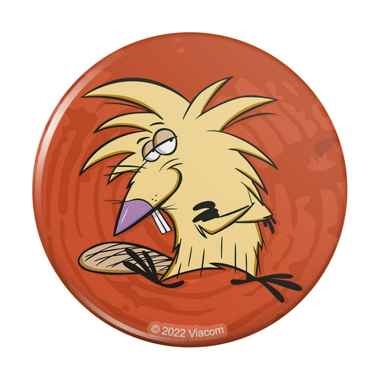 Angry Beavers Norbert Pinback Button Pin - Walmart.com