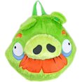 thumbnail image 1 of Angry Bird Green Pig Super Soft Plush Doll Backpack, 1 of 1