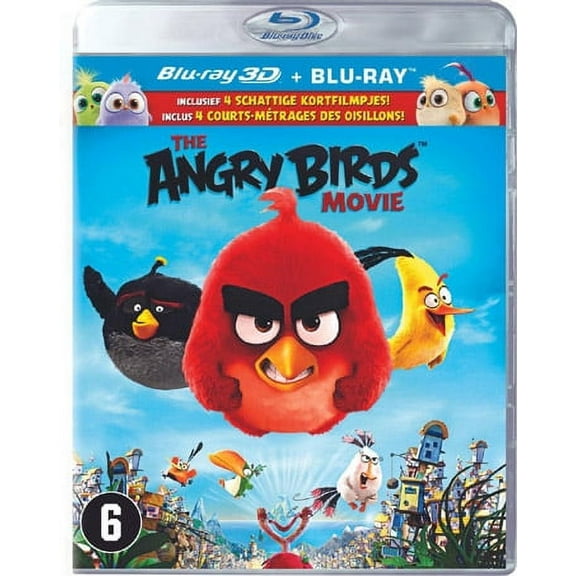 Angry Birds (3D & 2D) [ Blu-Ray, Reg.A/B/C Import - Netherlands ]