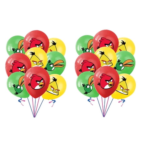 Angry Birds Balloons Party Supplies Birthday Favors Decorations Decor Kit Latex