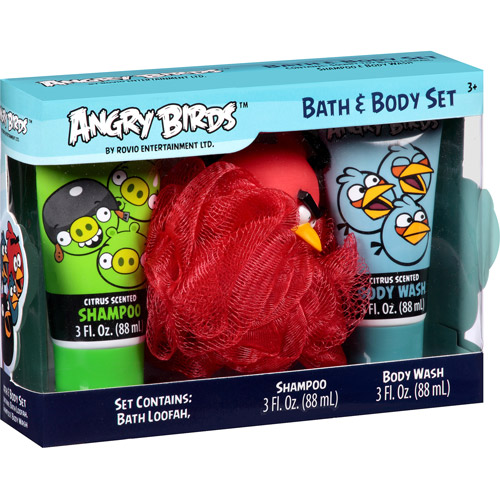 Angry Birds Bath & Body Set, 3 pc