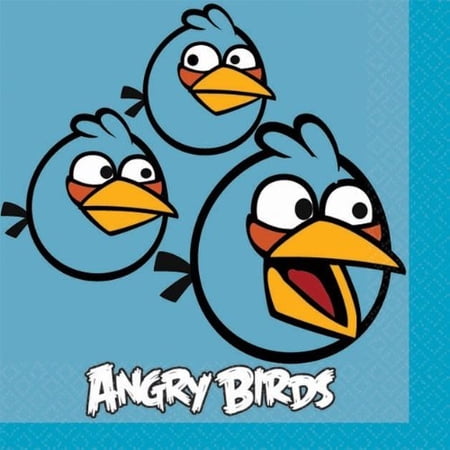 Angry Birds Beverage Napkins 16 Ct.