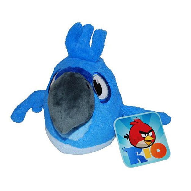 Juguete de peluche parlante de Río Blue Angry Birds Peru Ubuy