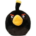 thumbnail image 1 of Angry Birds Bomb Black Bird Plush 8" Character Doll Soft Pillow Toy Mighty Mojo, 1 of 5