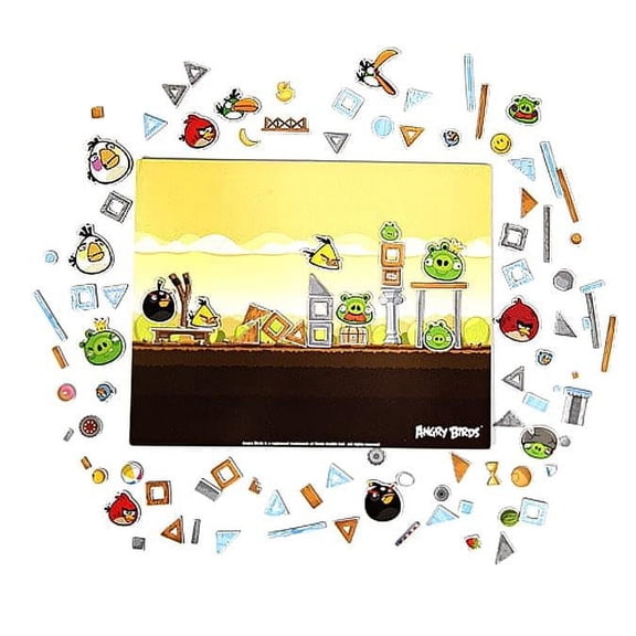 Angry Birds Build-A-Level Magnetic Playset