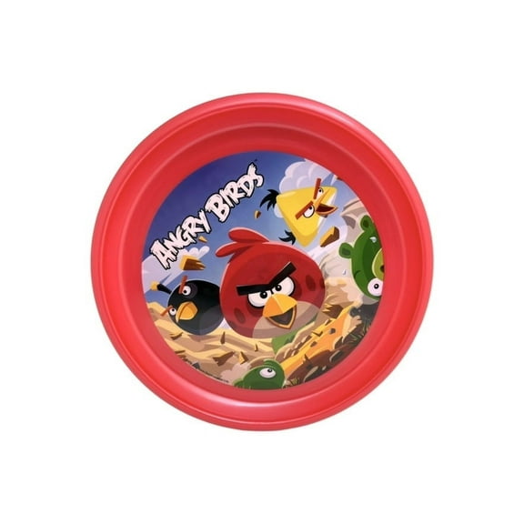 Angry Birds Children Plastic Snack Plate