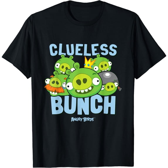 Mechndise Angry Birds Clueless Bunch Official Merchandise T-Shirt - Walmart.com