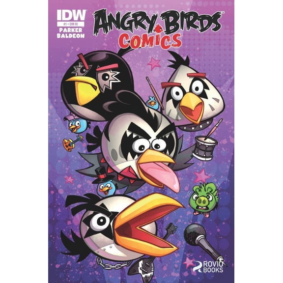 Angry Birds Comics #1A VF ; IDW Comic Book