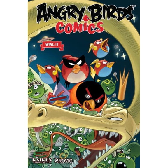 Pre-Owned Angry Birds: Angry Birds Comics Volume 6: Wing It (Series #6) (Hardcover)